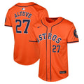 Houston Astros Jose Altuve Youth Alternate Limited Jersey — Orange