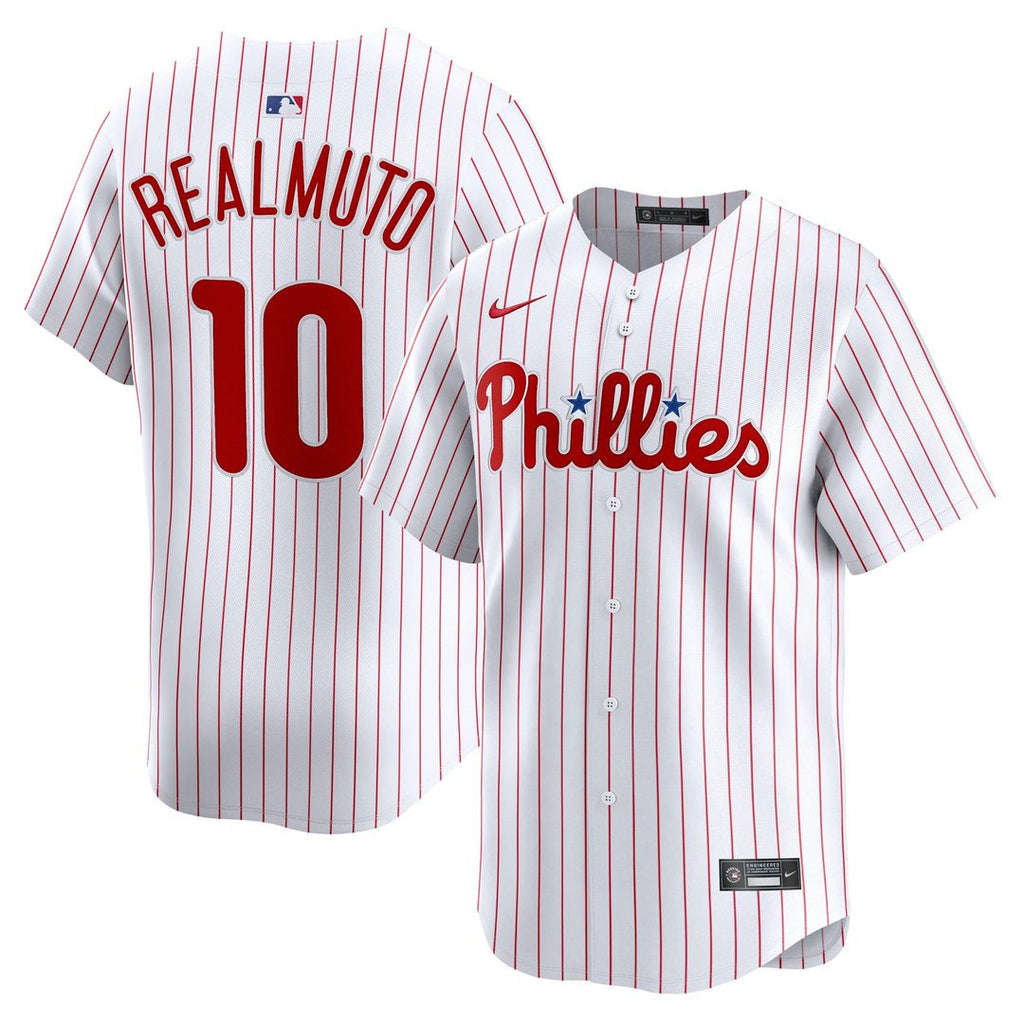 Philadelphia Phillies J.T. Realmuto Home Limited Jersey — White