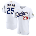 Los Angeles Dodgers Tommy Edman 2026 Gold Collection Authentic Jersey — White