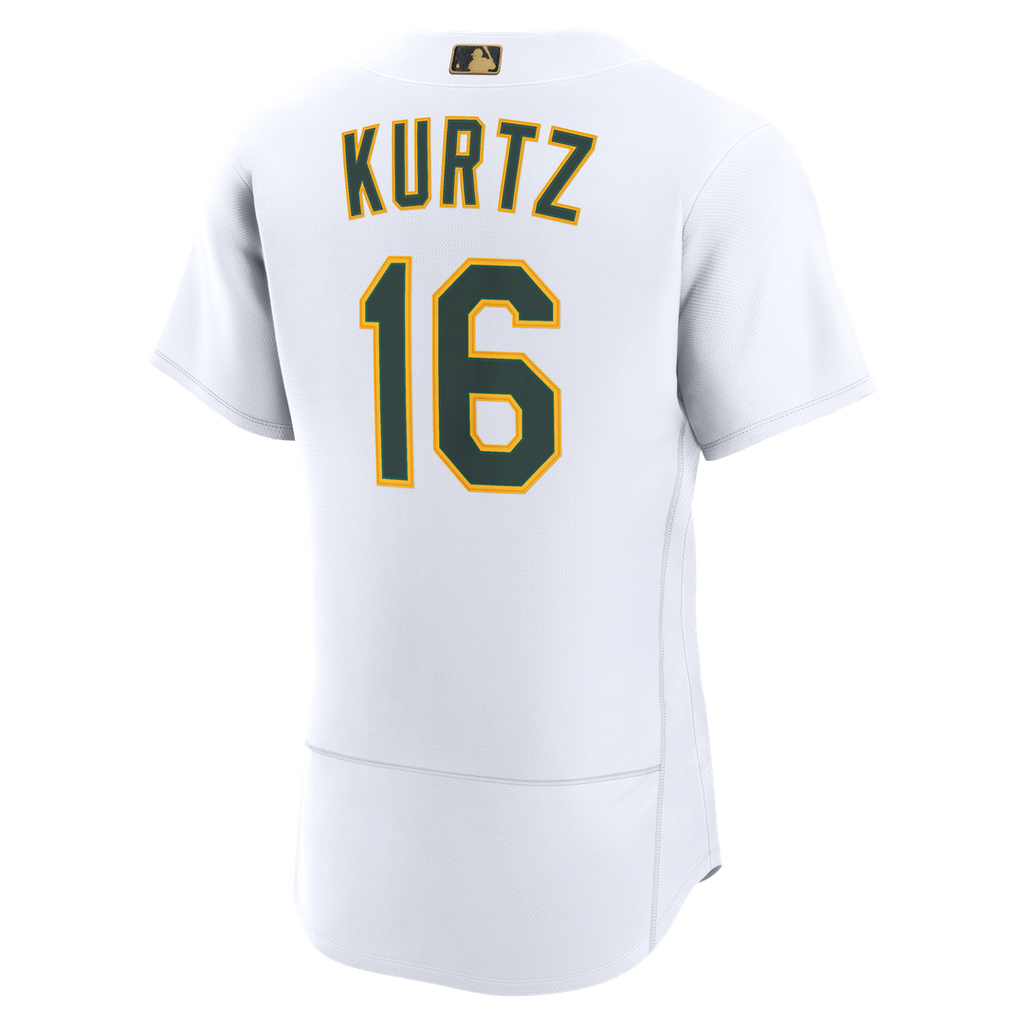 Athletics Nick Kurtz MLB Awards Authentic Jersey — White