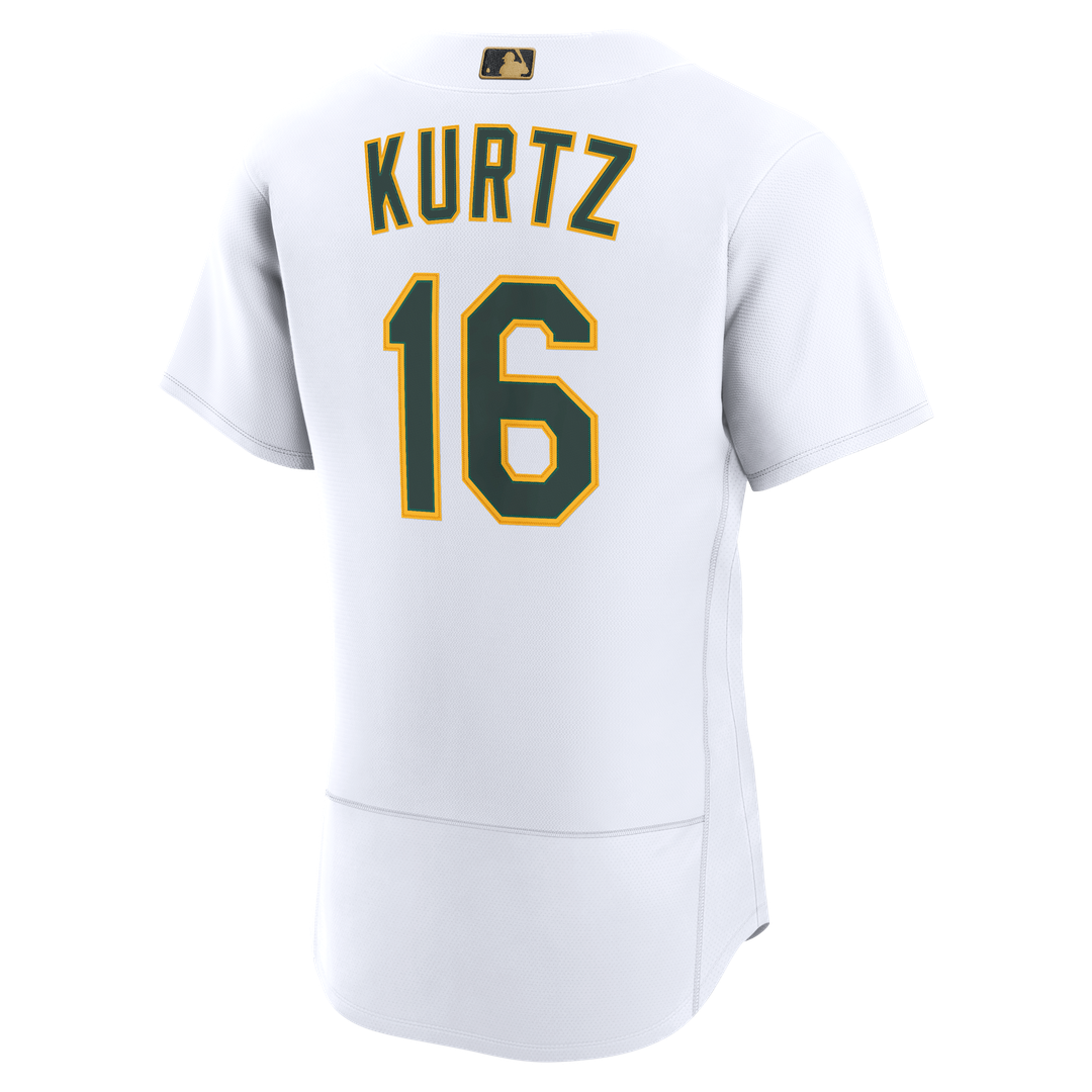 Athletics Nick Kurtz MLB Awards Authentic Jersey — White
