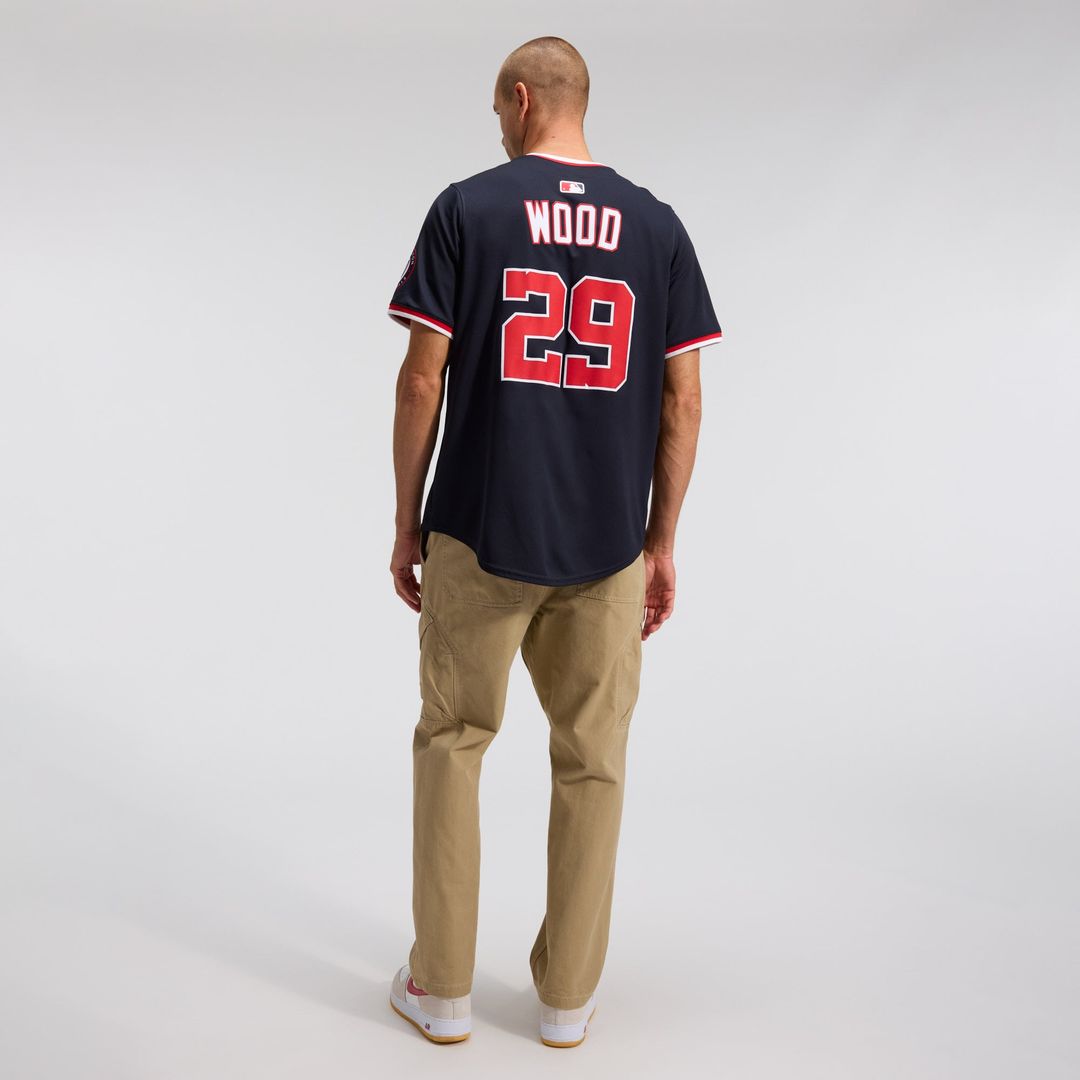 Washington Nationals James Wood Alternate Limited Jersey — Navy