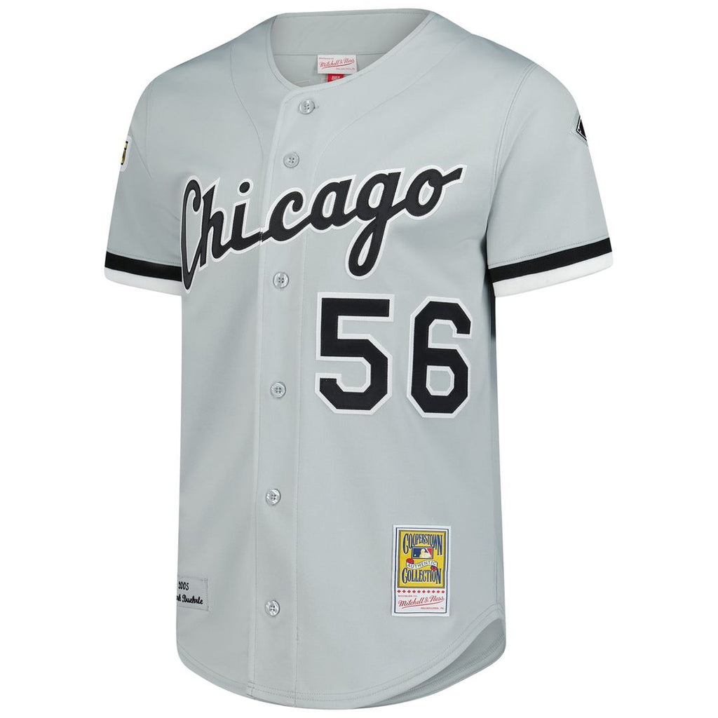 Chicago White Sox Mark Buehrle 2005 Throwback Authentic Jersey — Gray