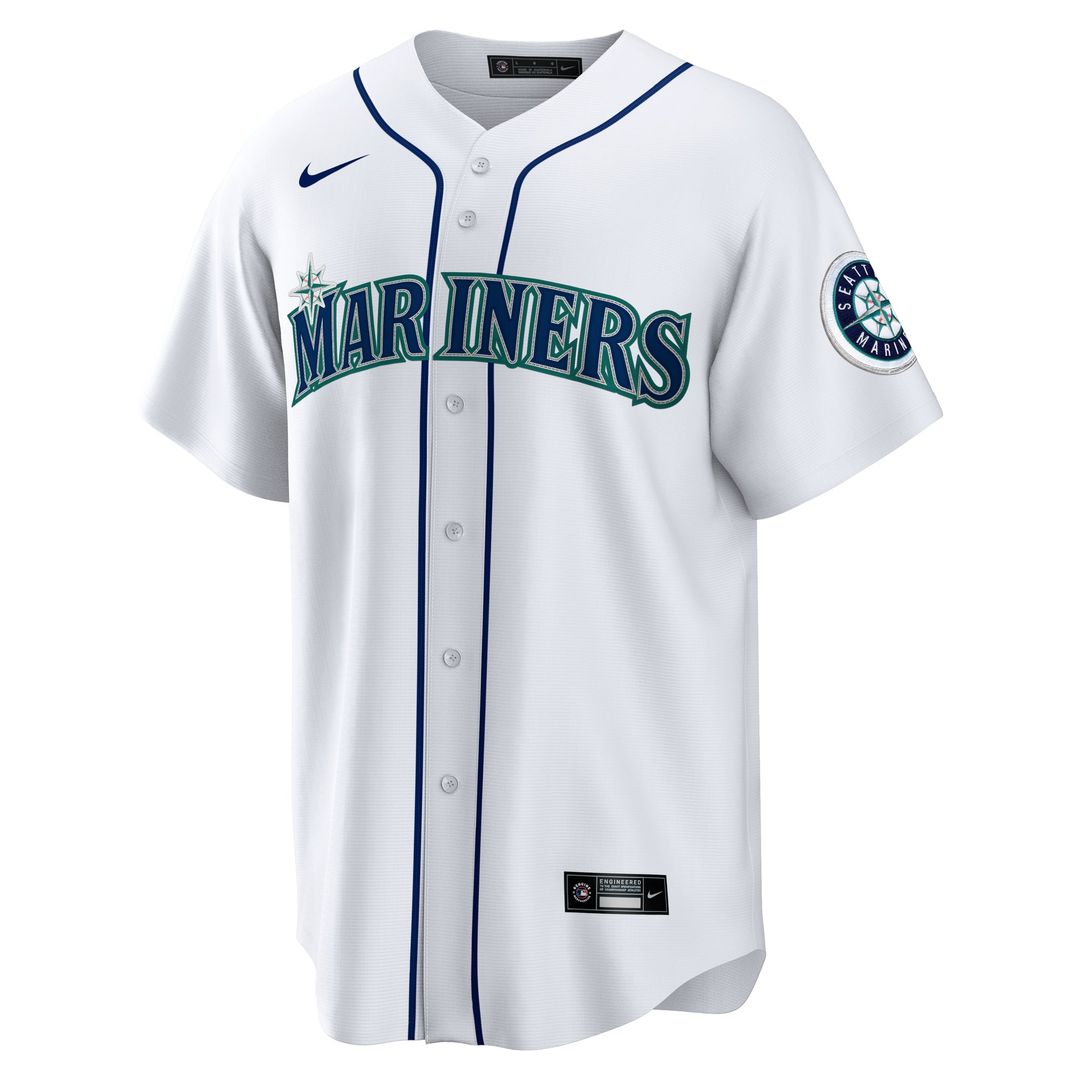 Seattle Mariners Ken Griffey Jr. Home Replica Jersey — White