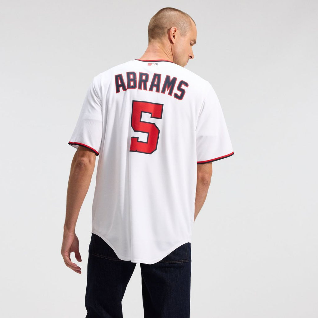Washington Nationals CJ Abrams Home Replica Jersey — White