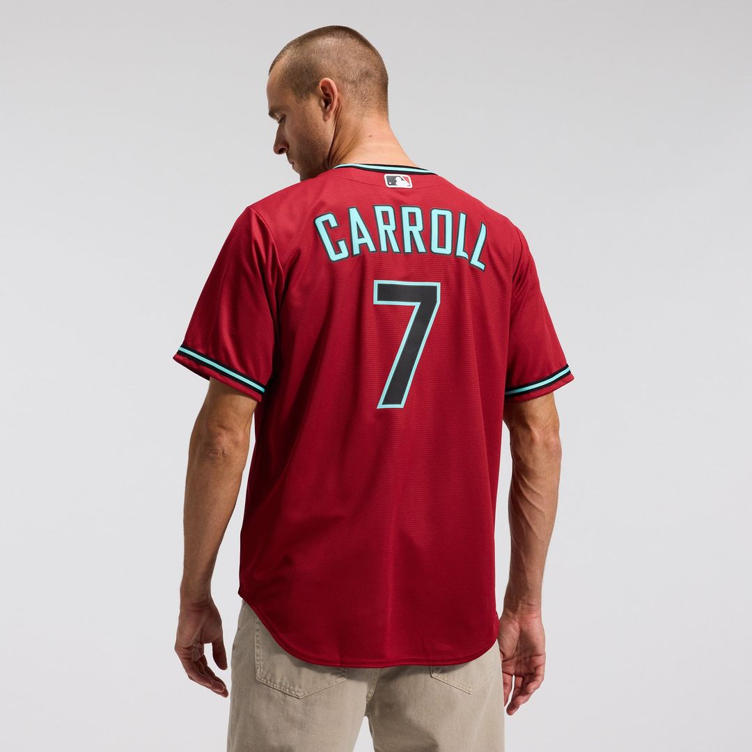 Arizona Diamondbacks Corbin Carroll Alternate Replica Jersey — Black