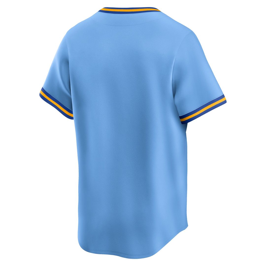 Milwaukee Brewers Cooperstown Limited Jersey — Light Blue