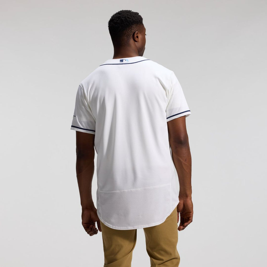 Tampa Bay Rays Home Authentic Jersey — White