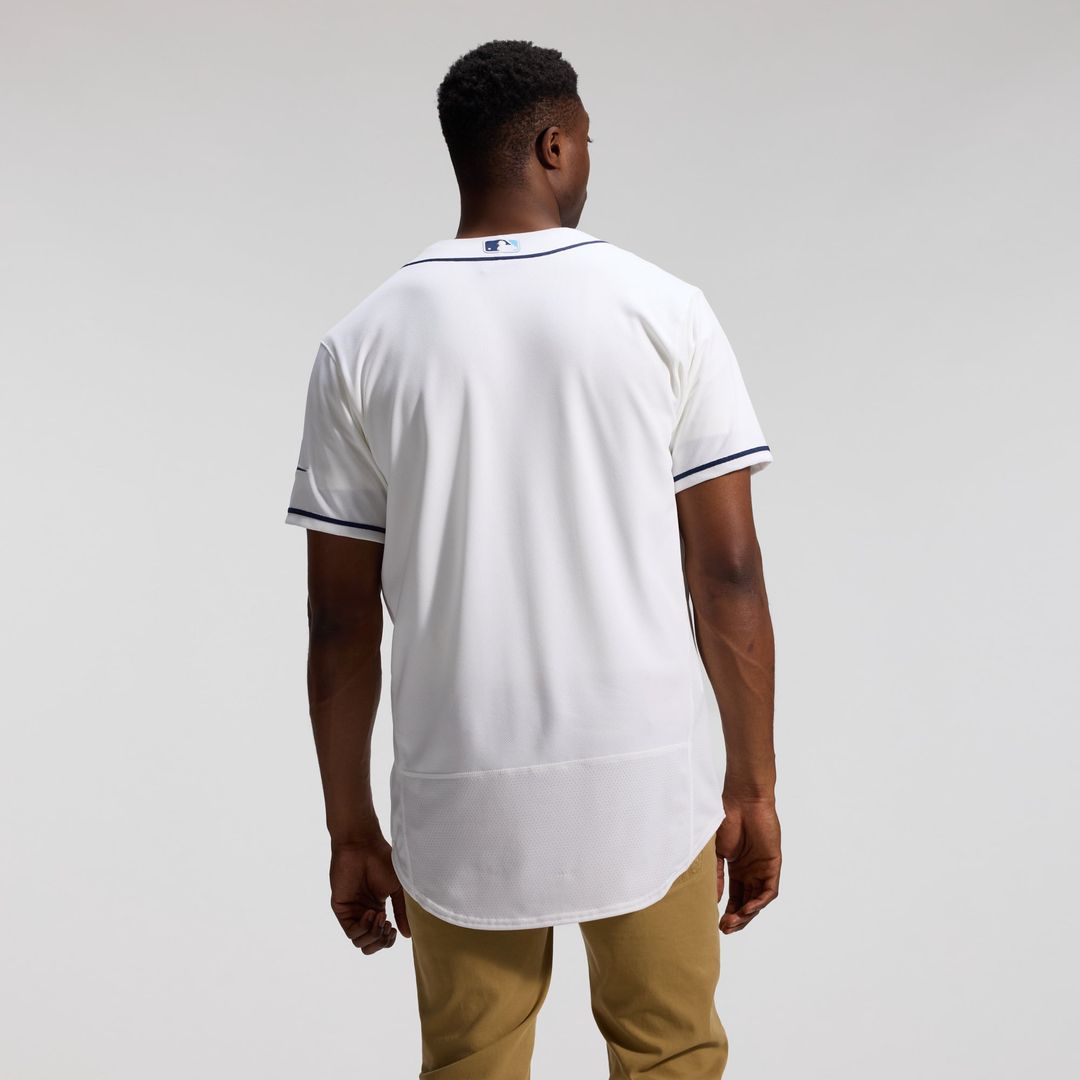 Tampa Bay Rays Home Authentic Jersey — White