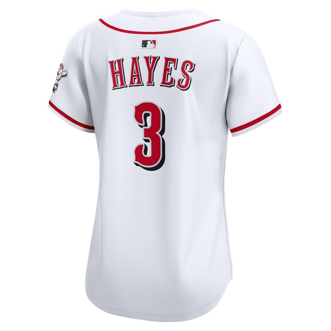 Cincinnati Reds Ke'Bryan Hayes Women's Home Limited Jersey — White