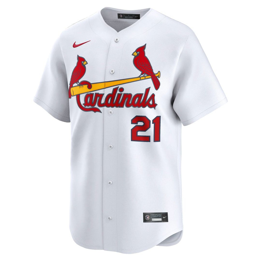 St. Louis Cardinals Lars Nootbaar Home Limited Jersey — White
