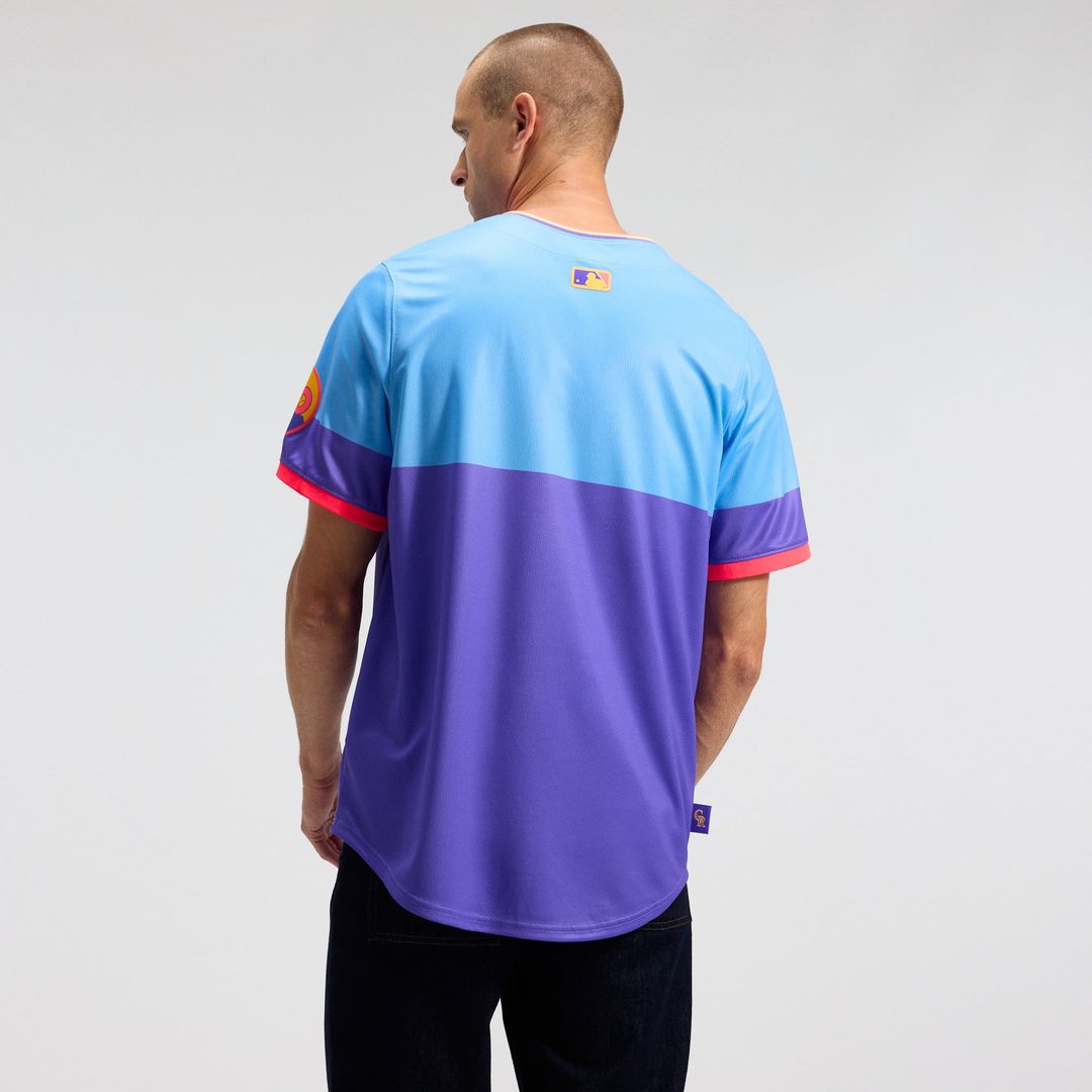 Colorado Rockies 2025 City Connect Limited Jersey — Purple/Light Blue