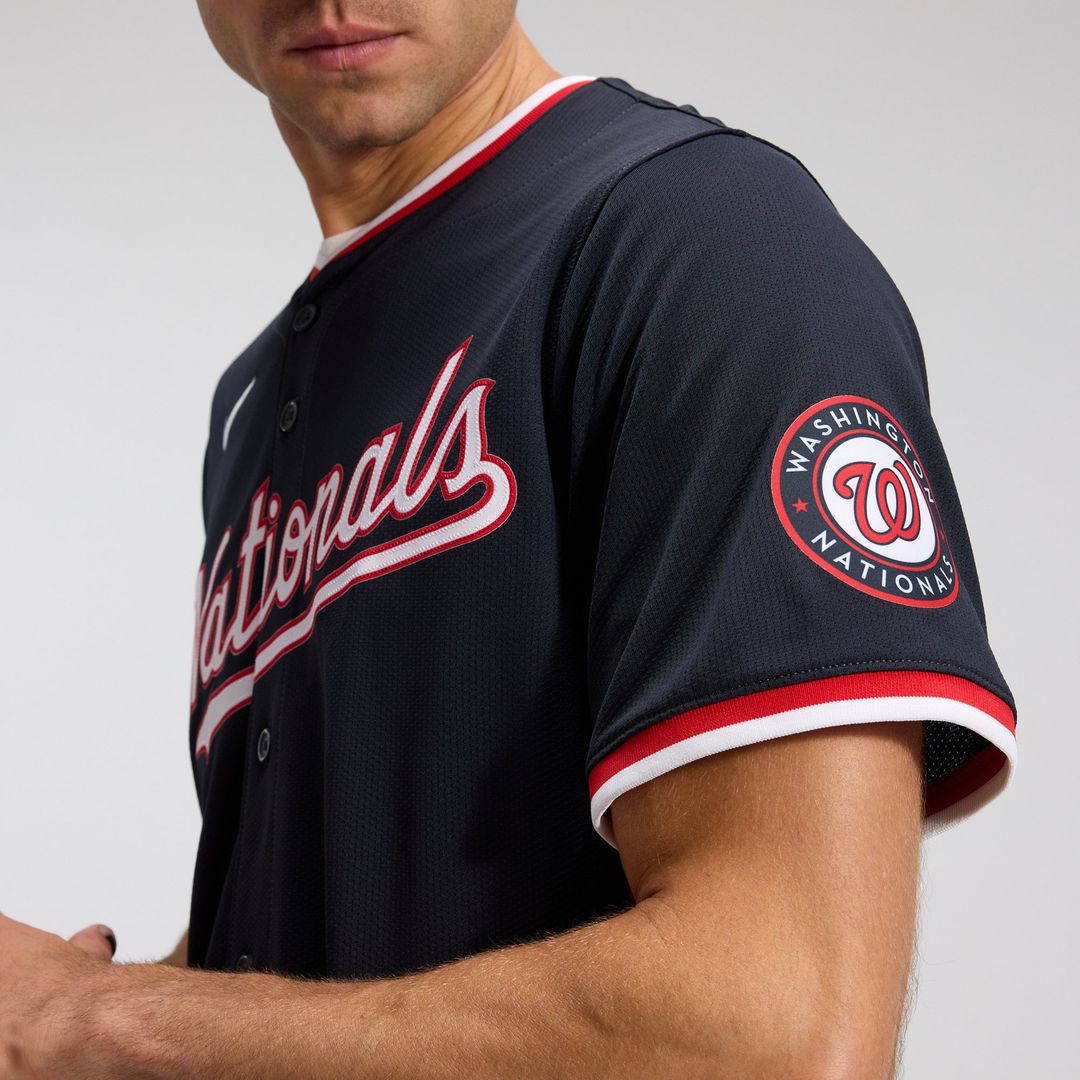 Washington Nationals James Wood Alternate Limited Jersey — Navy
