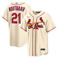St. Louis Cardinals Lars Nootbaar Alternate Replica Jersey — Cream
