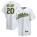 Athletics Zack Gelof Home Replica Jersey — White