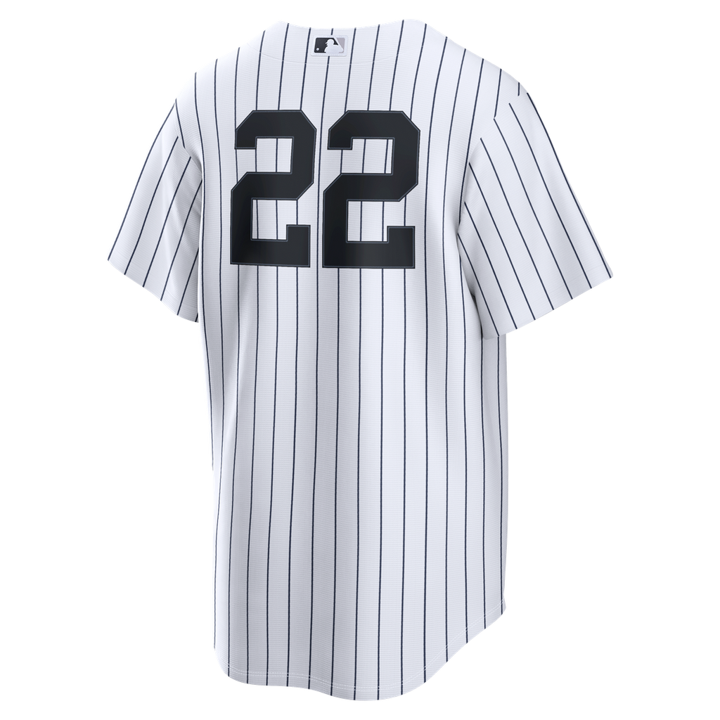New York Yankees Ben Rice Home Replica Jersey — White