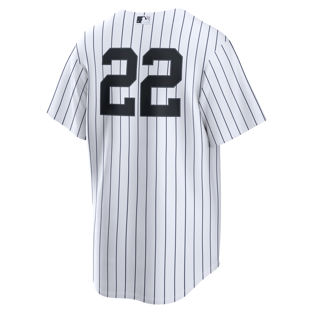 New York Yankees Ben Rice Home Replica Jersey — White