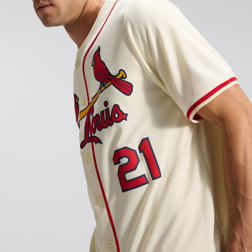 St. Louis Cardinals Lars Nootbaar Alternate 2 Limited Jersey — Cream