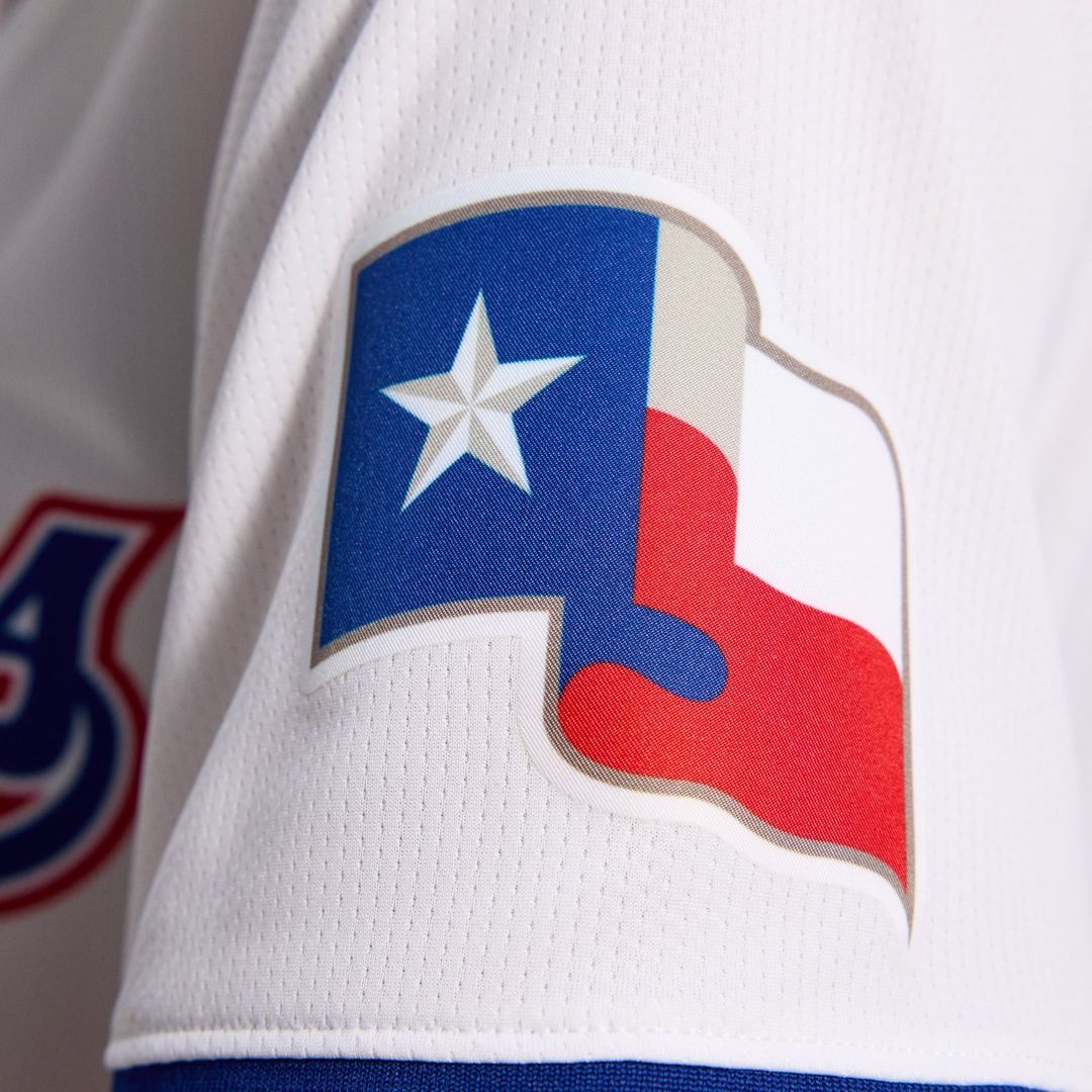 Texas Rangers Women's Home Limited Jersey — White