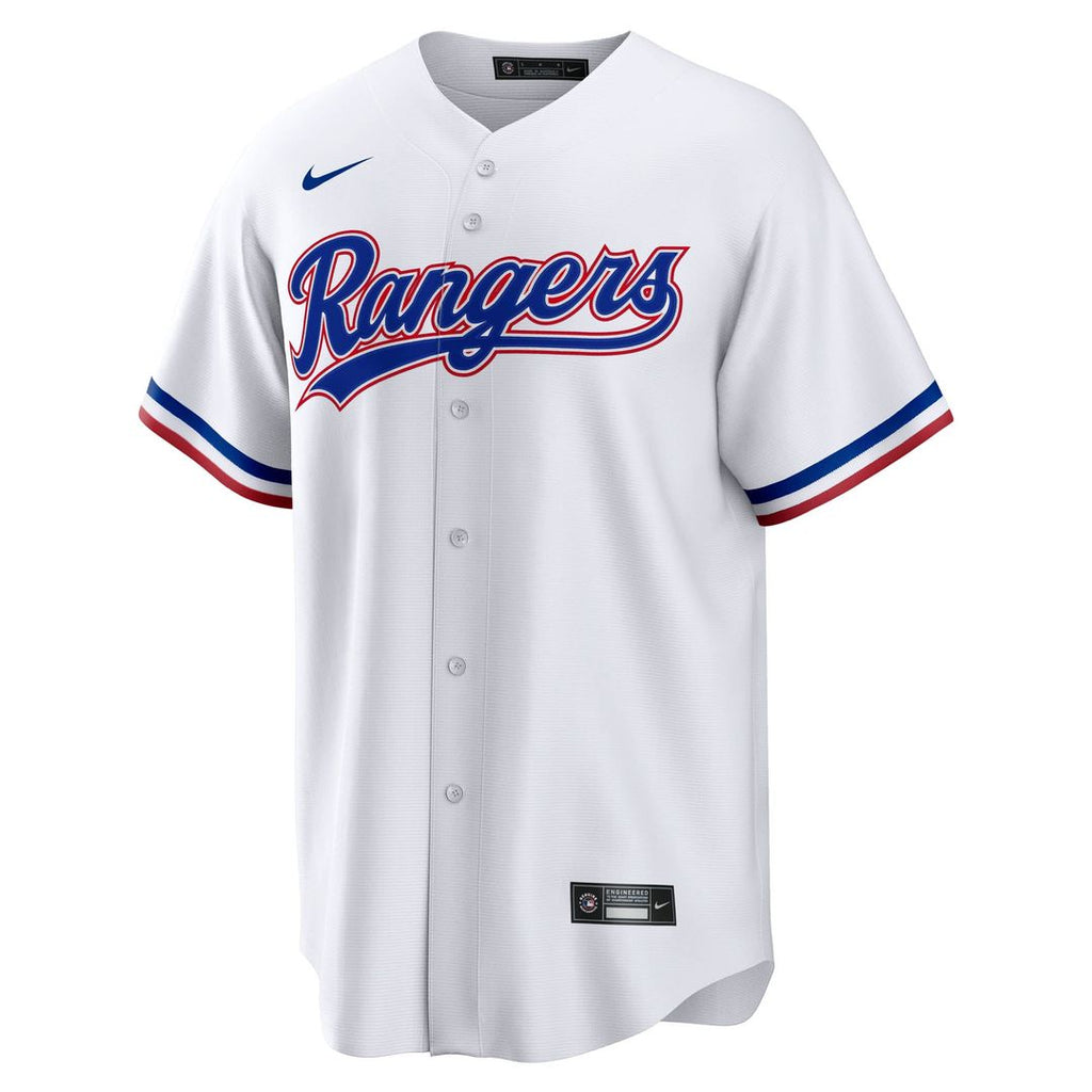 Texas Rangers Kyle Higashioka Home Replica Jersey — White