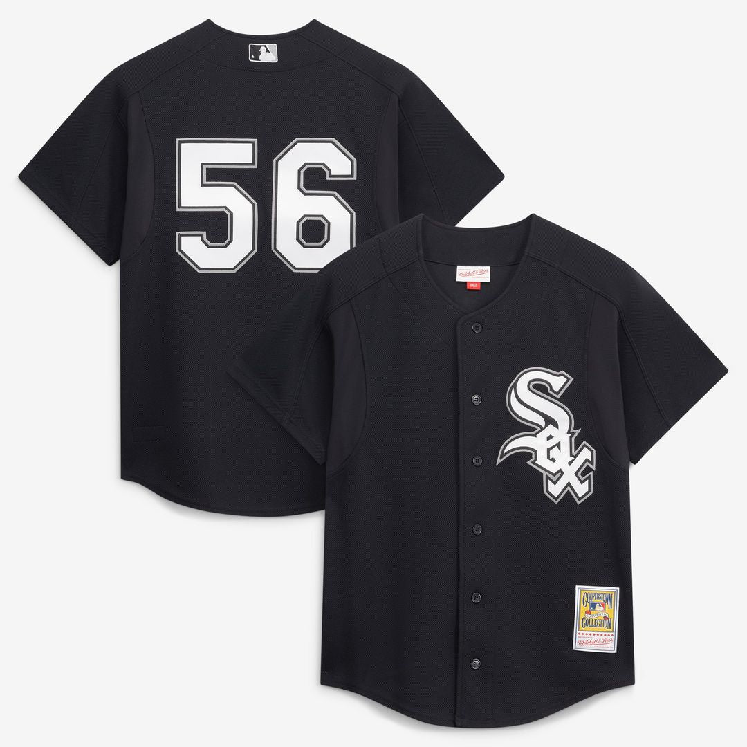 Chicago White Sox Mark Buehrle Authentic Batting Practice Jersey — Black