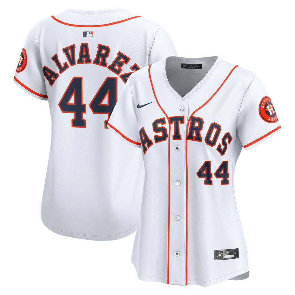 Houston Astros Yordan Alvarez Women's Home Limited Jersey — White