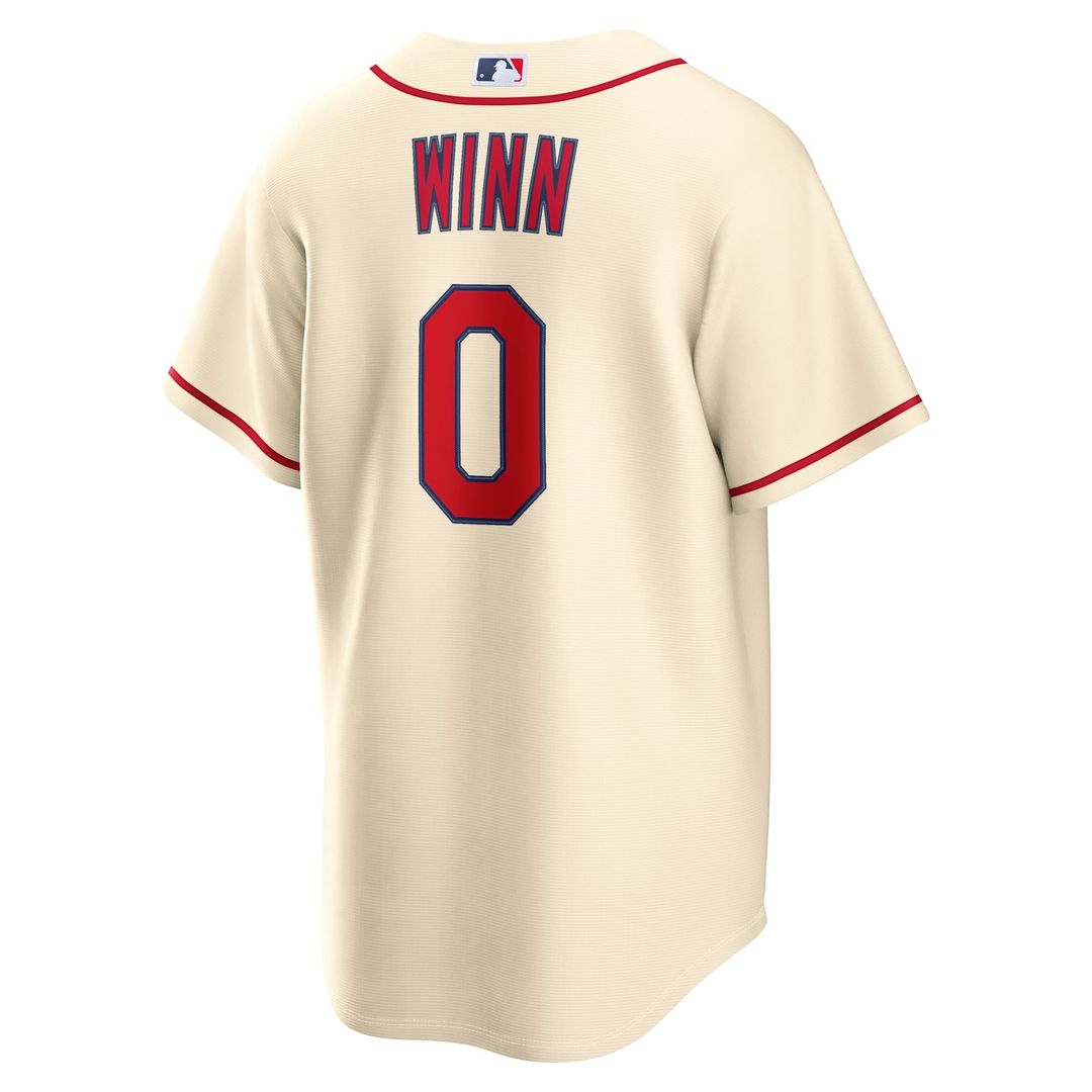 St. Louis Cardinals Masyn Winn Alternate Replica Jersey — Cream