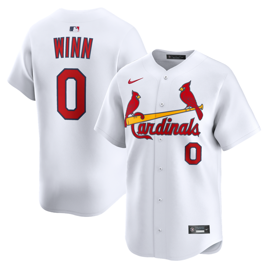 St. Louis Cardinals Masyn Winn Home Limited Jersey — White