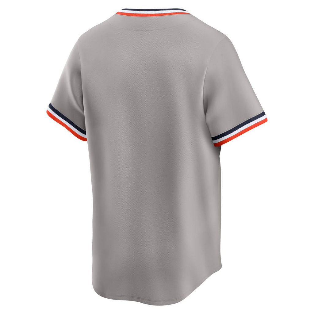 Detroit Tigers Cooperstown Limited Jersey — Gray