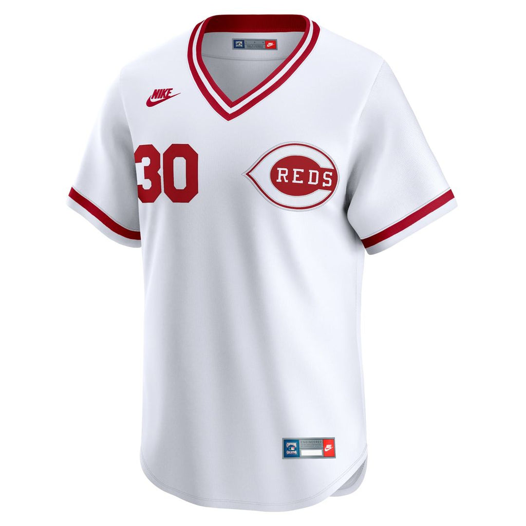 Cincinnati Reds Ken Griffey Throwback Cooperstown Limited Jersey — White