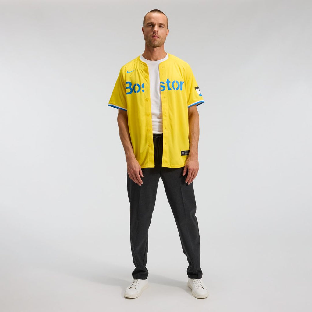 Boston Red Sox City Connect Limited Jersey — Gold