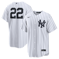 New York Yankees Ben Rice Home Replica Jersey — White