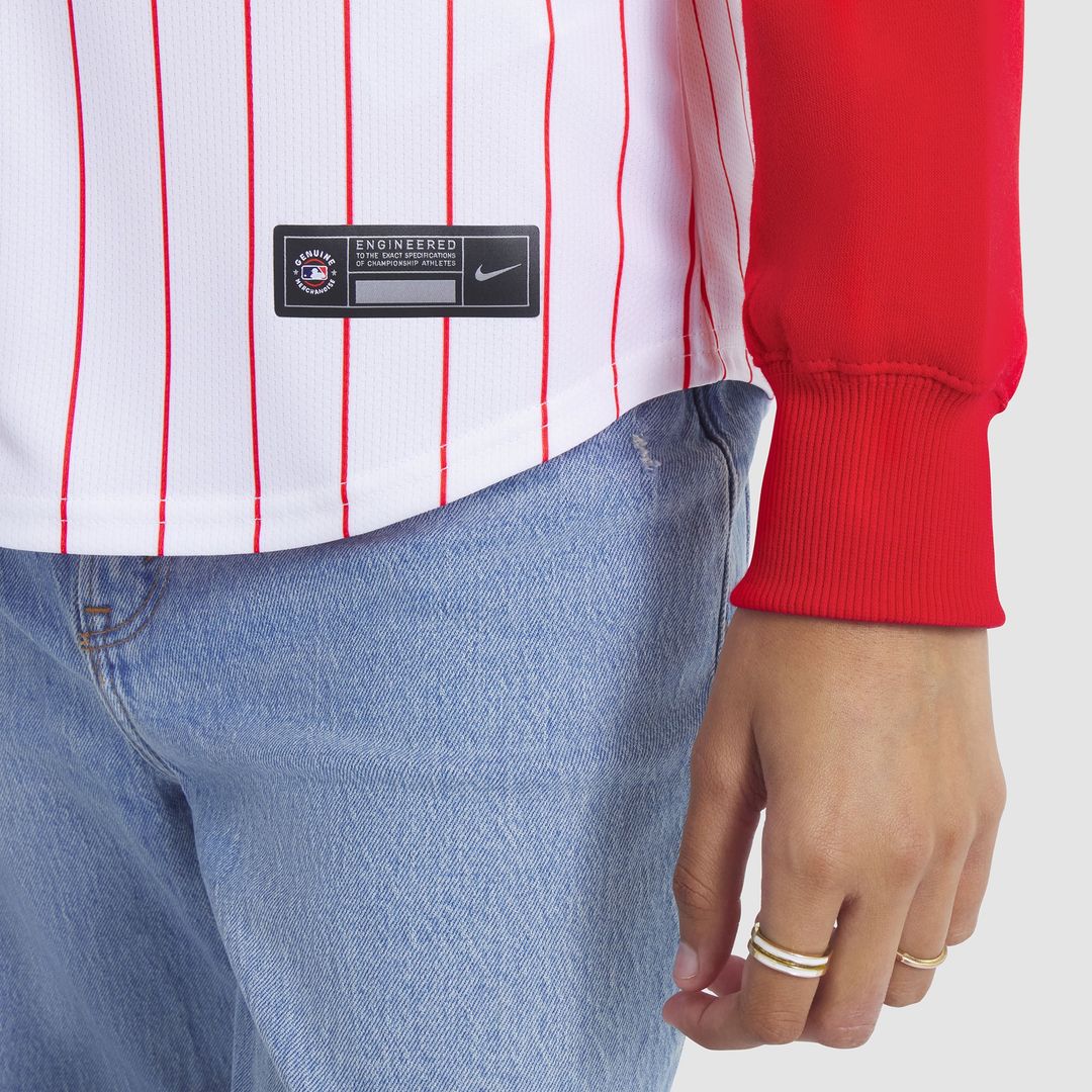 Philadelphia Phillies Bryce Harper Women's Home Limited Jersey — White