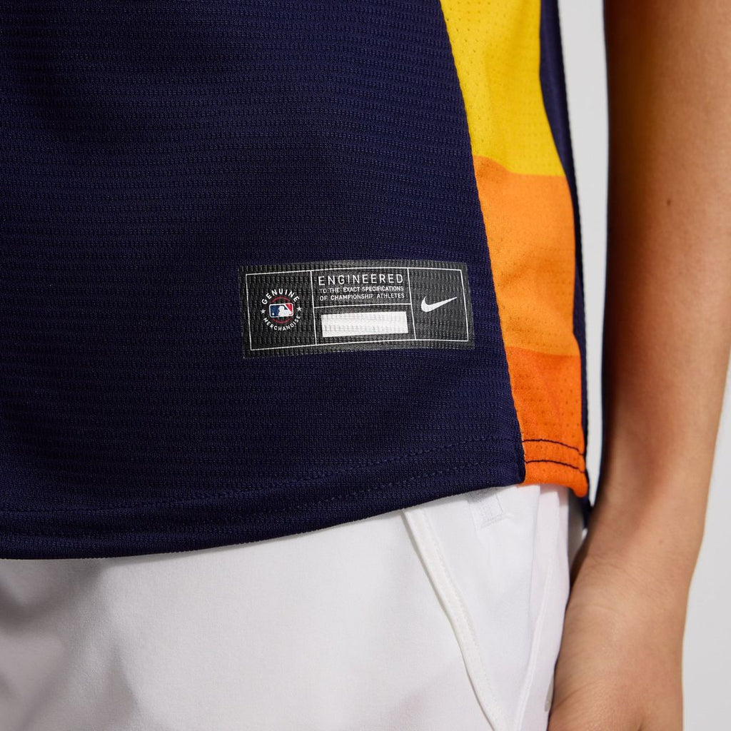 Houston Astros Jose Altuve Women's Alternate Replica Jersey — Navy