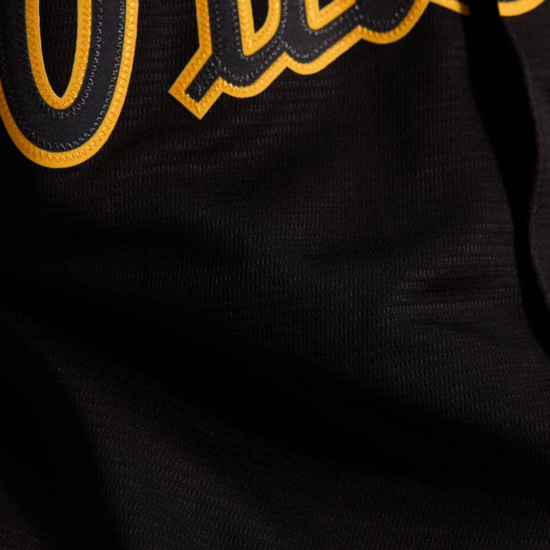 Pittsburgh Pirates Alternate Replica Team Jersey — Black