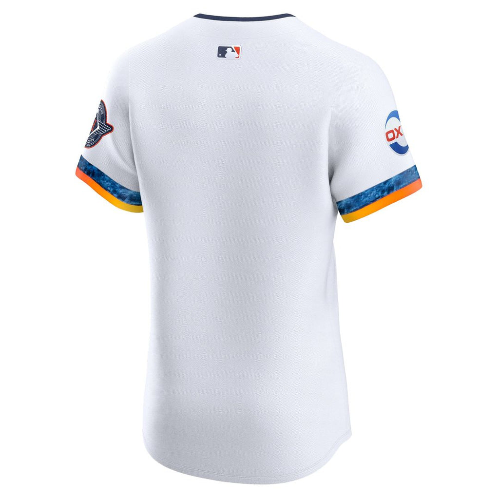Houston Astros 2025 City Connect Elite Jersey — White
