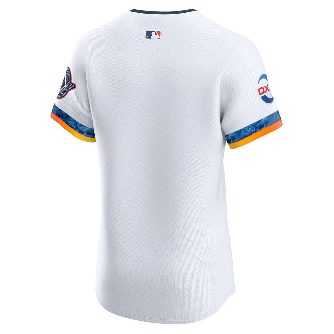 Houston Astros 2025 City Connect Elite Jersey — White