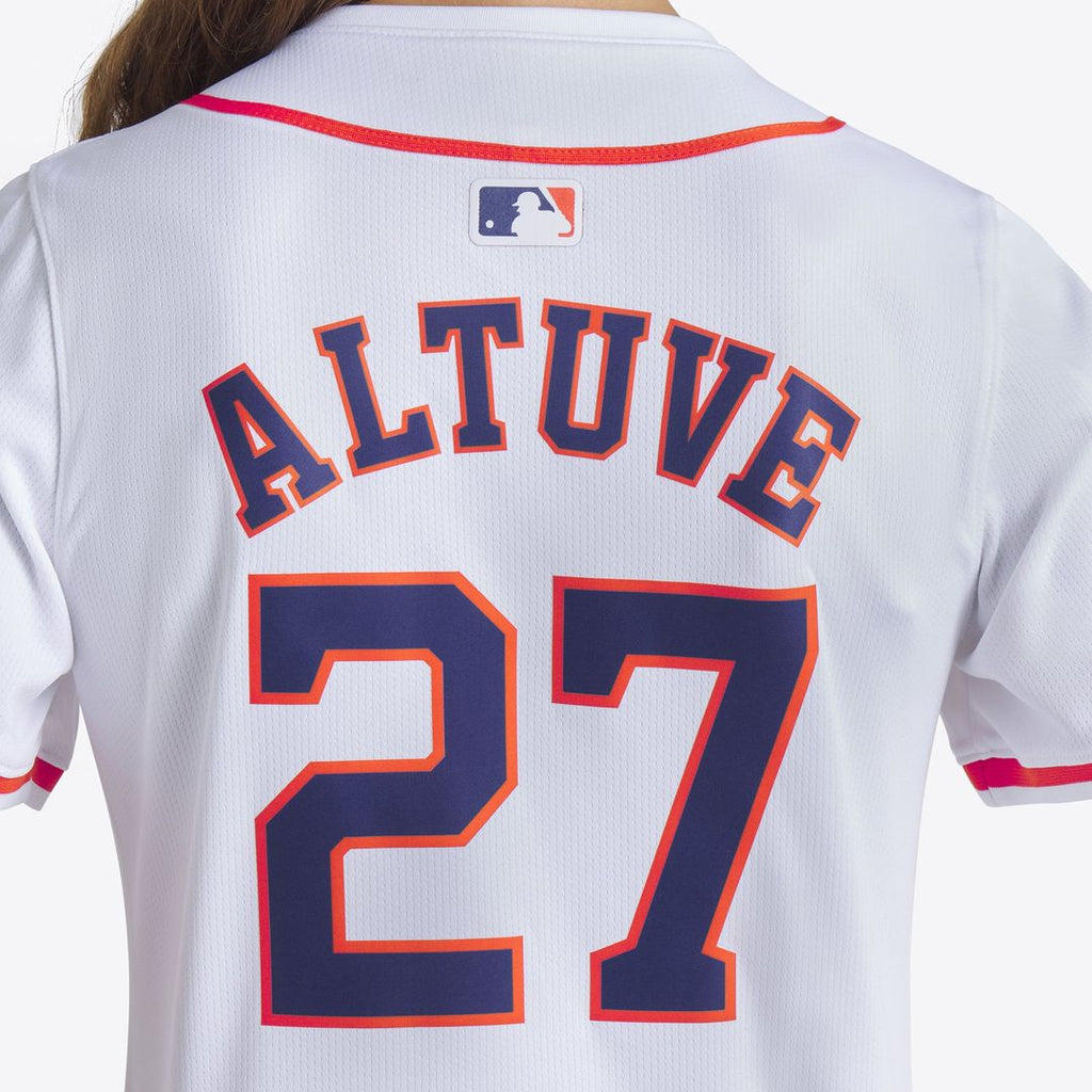 Houston Astros Jose Altuve Women's Home Limited Jersey — White
