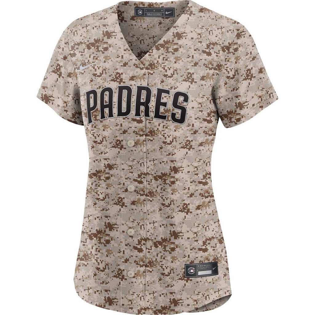 San Diego Padres Fernando Tatis Jr. Women's USMC Alternate Replica Jersey — Camo