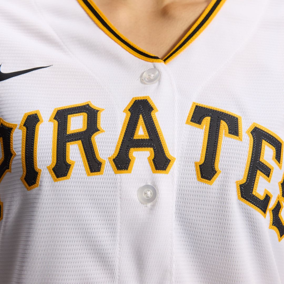 Pittsburgh Pirates Paul Skenes Women's Home Replica Jersey — White
