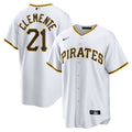Pittsburgh Pirates Roberto Clemente Home Replica Player Name Jersey — White