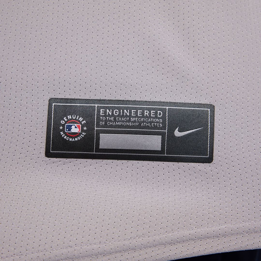 Atlanta Braves Ozzie Albies Road Limited Jersey — Gray