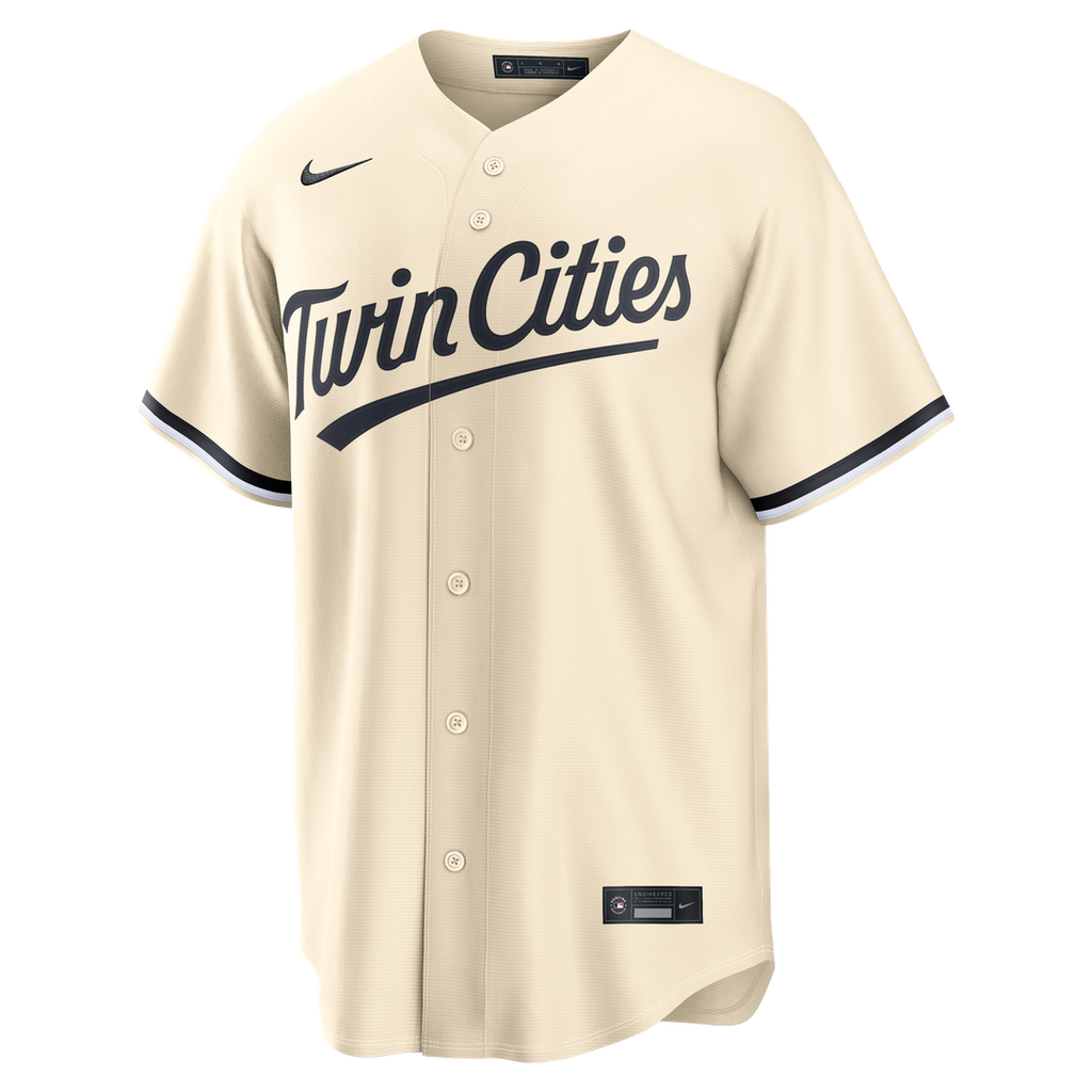 Minnesota Twins Alternate Replica Jersey — Cream