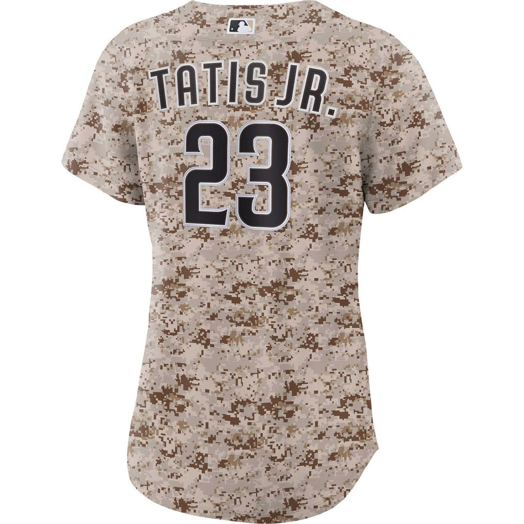 San Diego Padres Fernando Tatis Jr. Women's USMC Alternate Replica Jersey — Camo