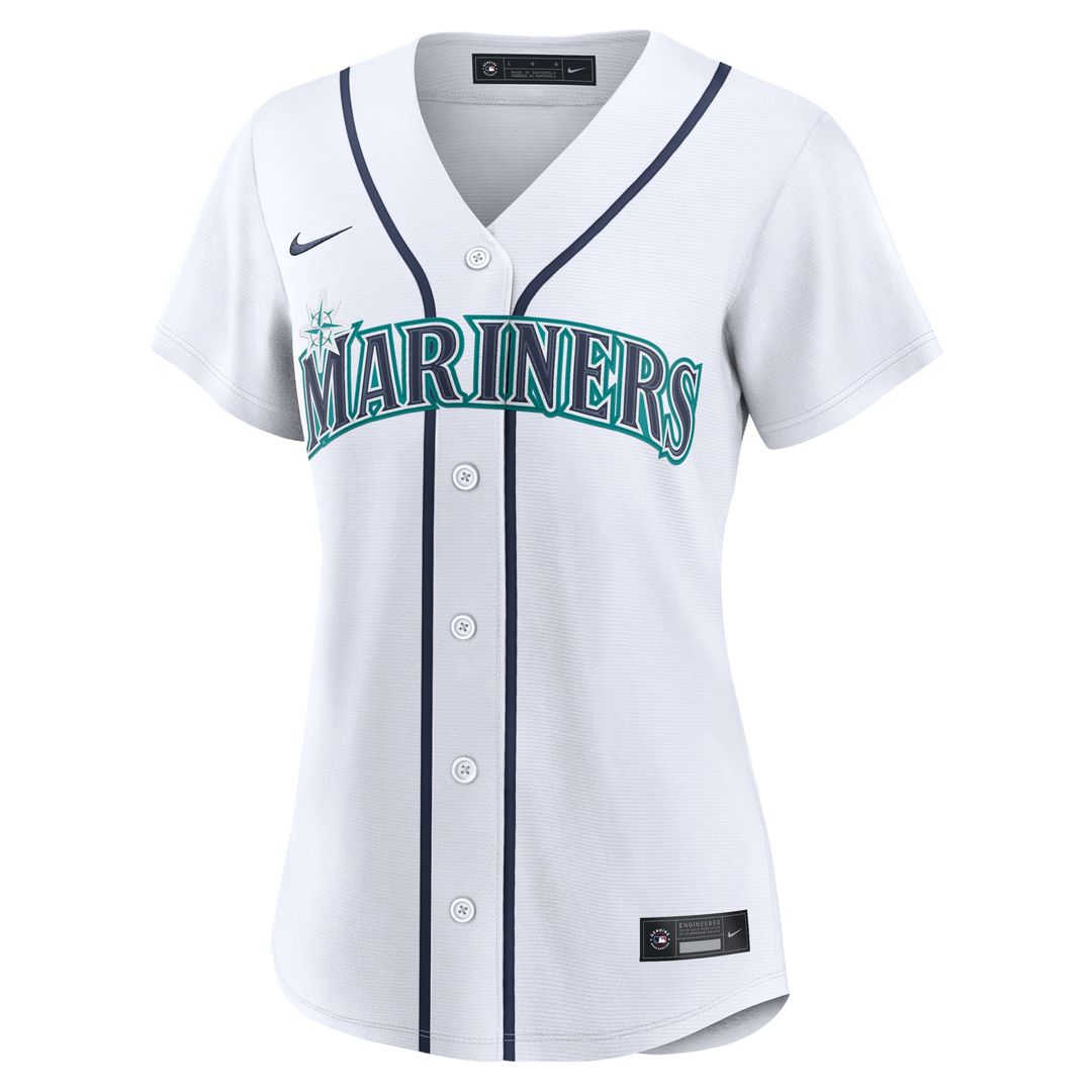 Seattle Mariners Ken Griffey Jr. Women's Home Replica Jersey — White