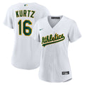 Athletics Nick Kurtz Women's Home Replica Jersey — White