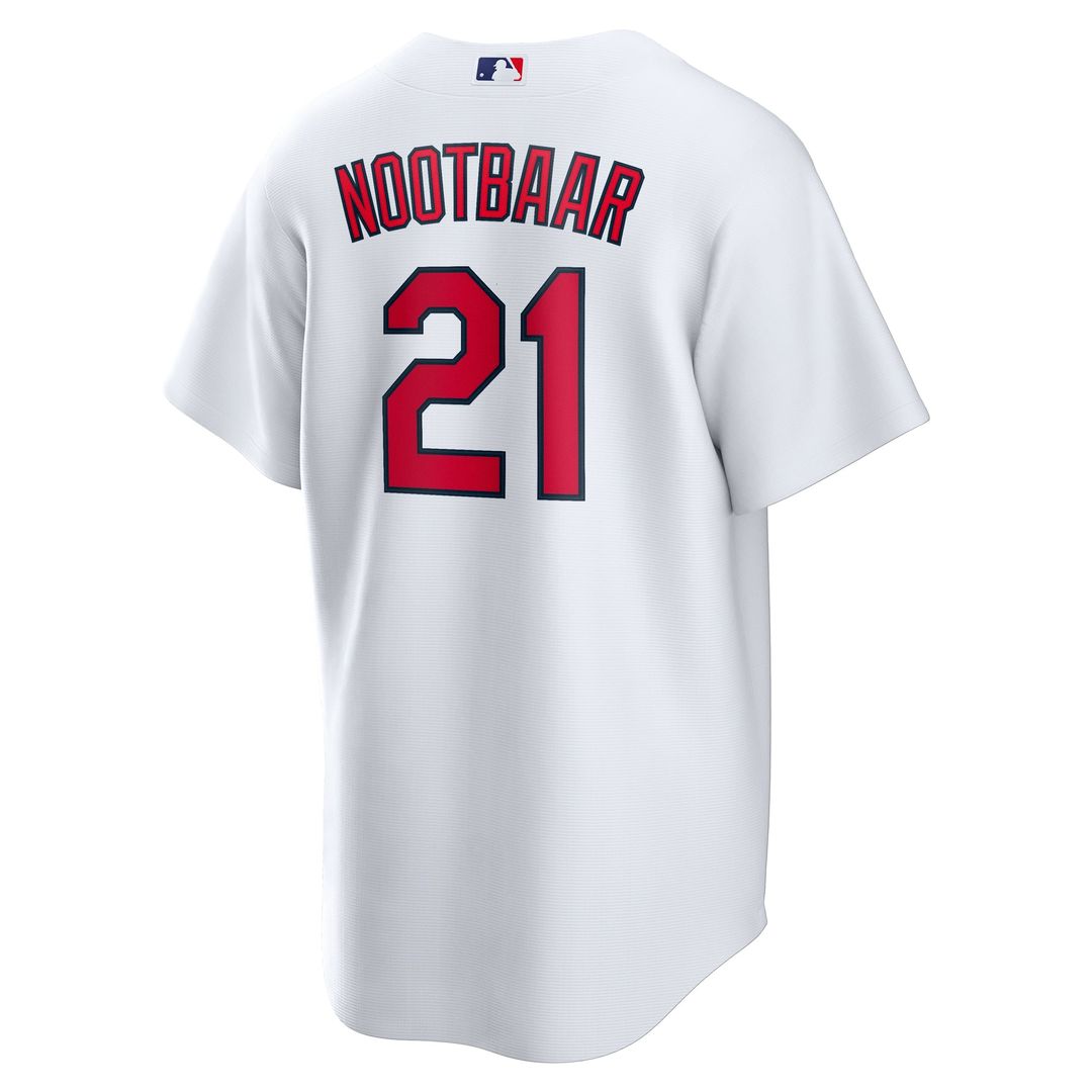 St. Louis Cardinals Lars Nootbaar Home Replica Jersey — White