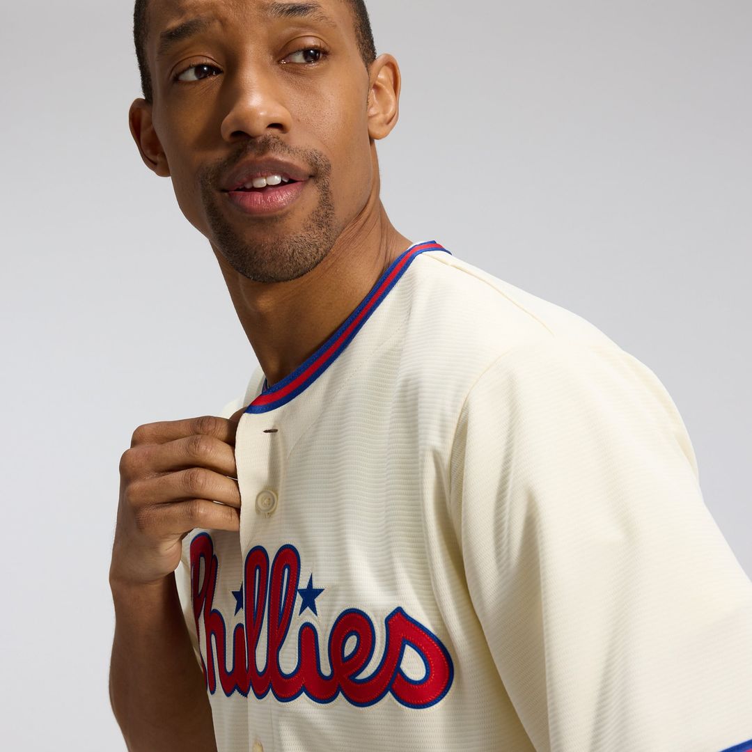 Philadelphia Phillies Alternate Replica Jersey — Cream
