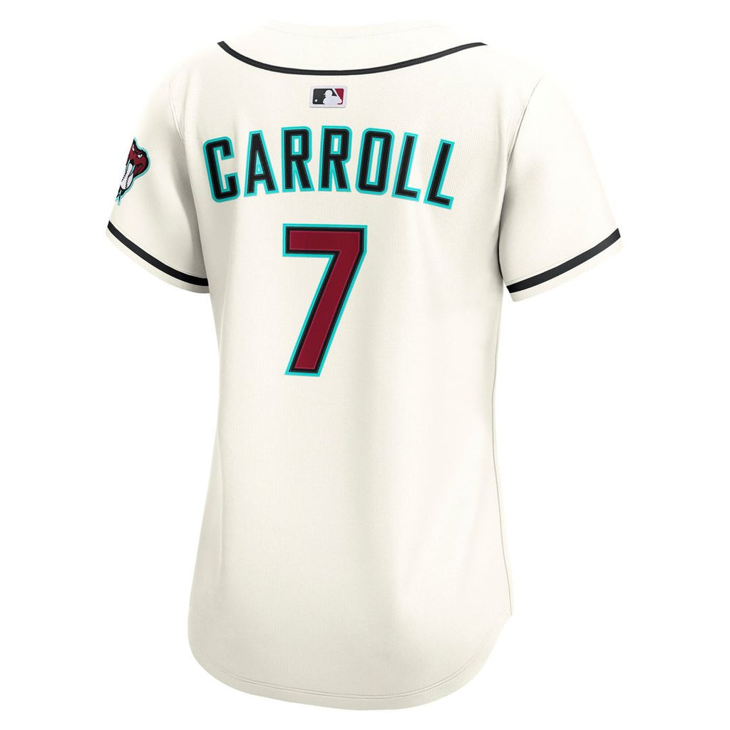 Arizona Diamondbacks Corbin Carroll Women's Home Limited Jersey — Cream