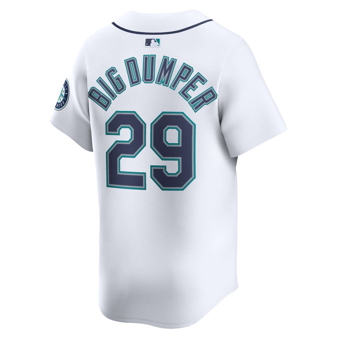 Seattle Mariners Cal Raleigh Home Limited Jersey — White